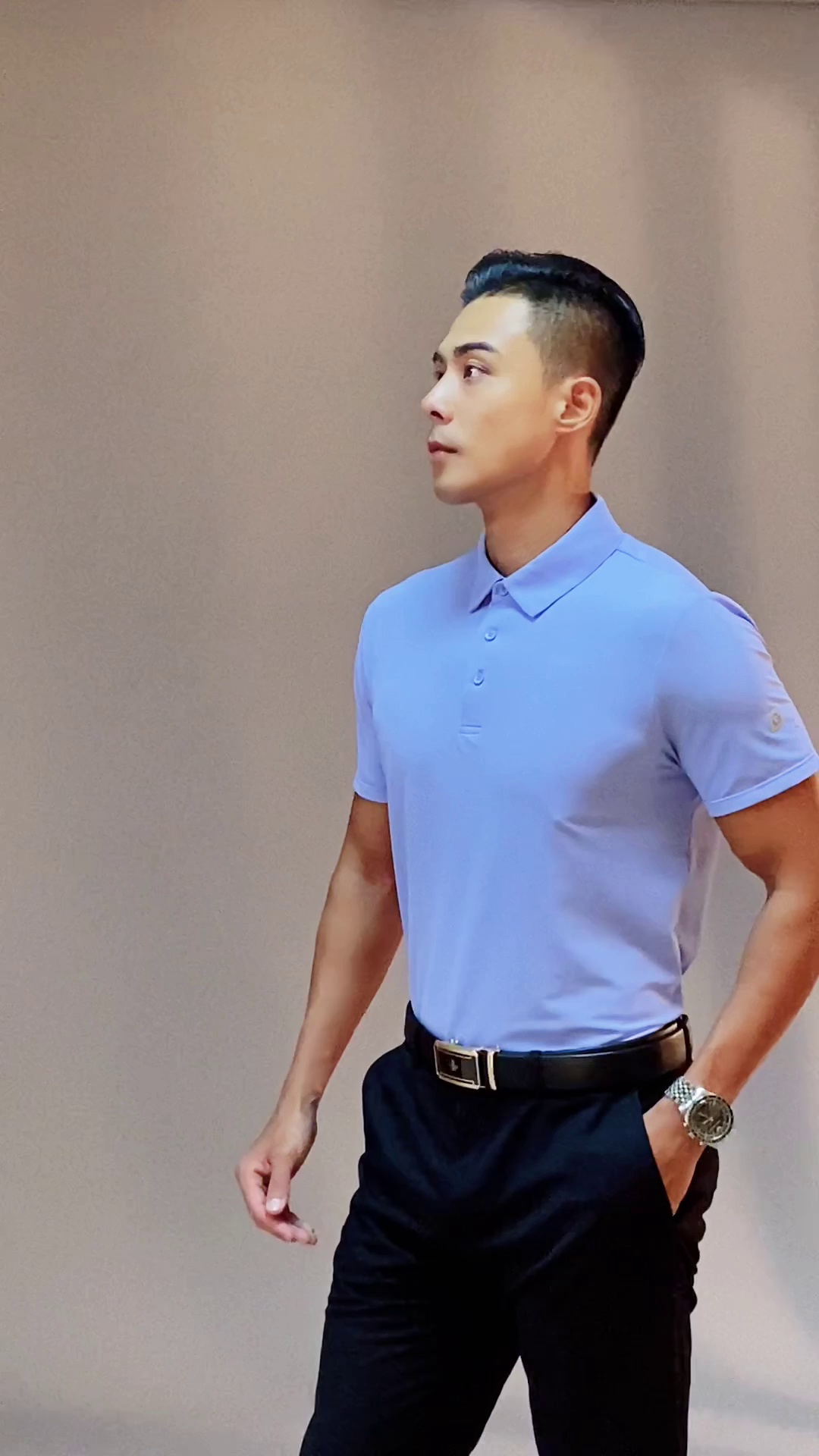 Golf Shirts Dry Fit Short-Sleeve Polo Athletic Shirt