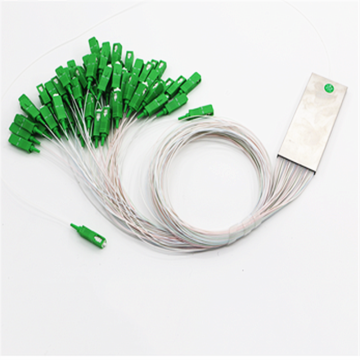 FTTH OLT FTTX Fiber Optical PVC Corning 1xN PLC Splitter 1x128