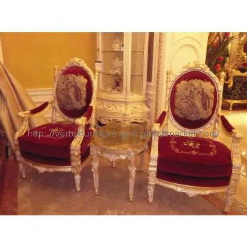 French royal luxurious style sofa  sets; new sofa