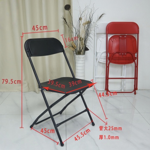 Portable White Plastic Folding Dining Tables Chairs