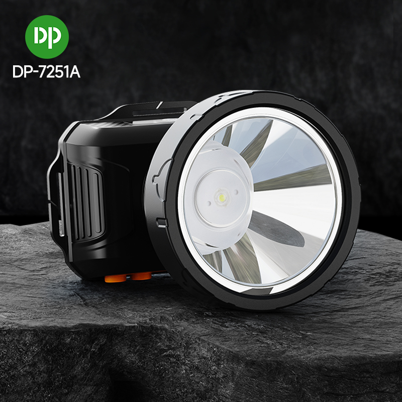 Waterproof Li-ion Battery LED Headlight Headlamp