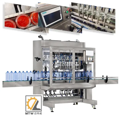 MTW Alcohol Llenadora A Prueba De Explosiones Botella De Maquinaria De Llenado