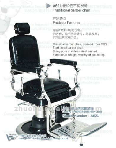 Electric Reclining Barber Shop Barber Chair for Sale