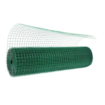 Galvanized PVC Coated Welded Wire Mesh Roll Fence & Making Machine
