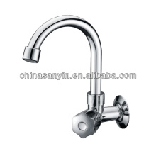 Taizhou ABS cromo plástico lavabo grifo de agua de cocina