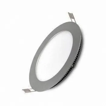 18w 240mm Round Dimmable Led Flat Panel Lights For Office , 3500k - 5000k