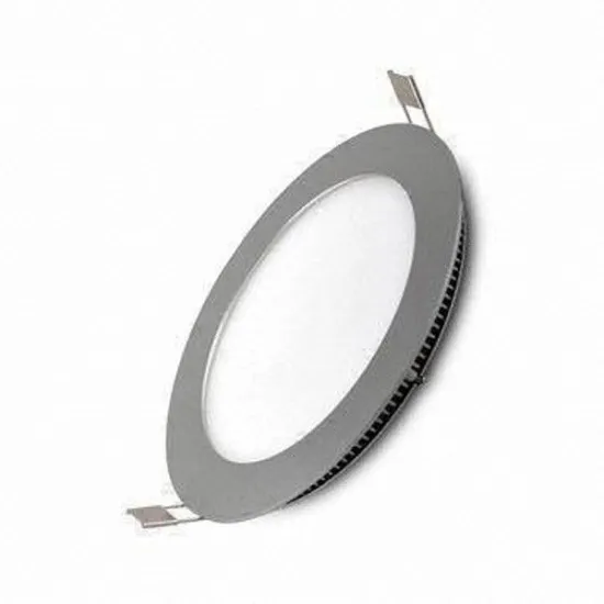 18w 240mm Round Dimmable Led Flat Panel Lights For Office , 3500k - 5000k