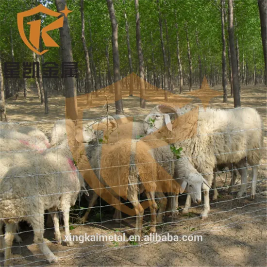 Corrosion Resistant cattle fencing and hinge joint field fence