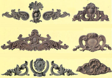 Personalized Decorative Carvings Glass Fiber Waterproof / Fireproof