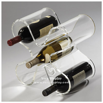 ACRYLIC WINE DISPOSIZIONE/PROPRIE DI WINERACK/BAR