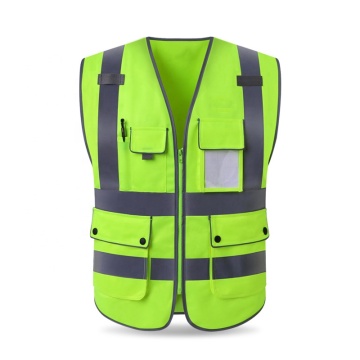 Customizable High Quality Breathable Reflective Safety Vest