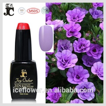 2015 one step gel polish uv OEM direct factory Guangzhou high top quality nail polish