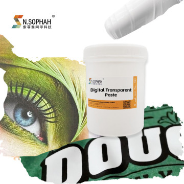 Professional Water-Based Digital Printing Paste for Clear Ink Screen Printing