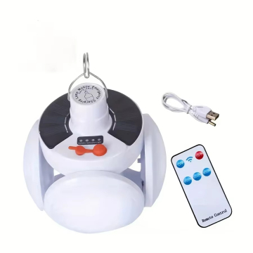 Portable Rechargeable USB Solar LED Camping Hook
