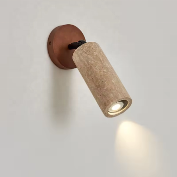 Nordic Modern Yellow Natural Stone Wall Light for Home &amp; Hotel Decor