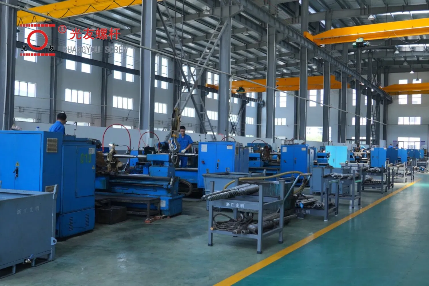 Bimetallic conical twin screw barrel para sa PVC profile extruder