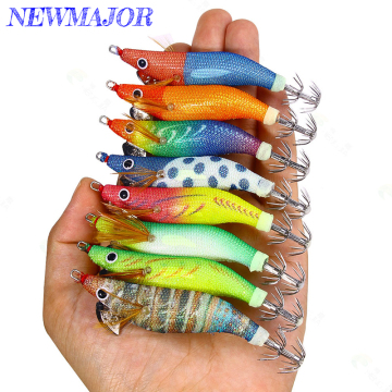 newmajor 9.3 ซม. Squid jig umbrella hook lure สำหรับการตกปลาน้ำเค็มสำหรับการตกปลาน้ำเค็ม
