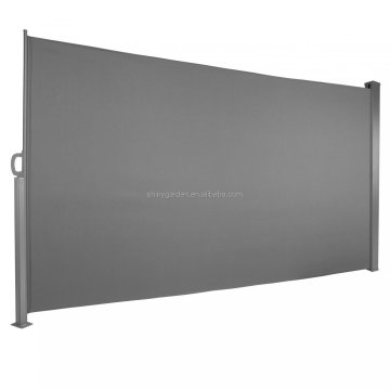 Retractable Folding Side Awning for Patio and Garden Wind Protection