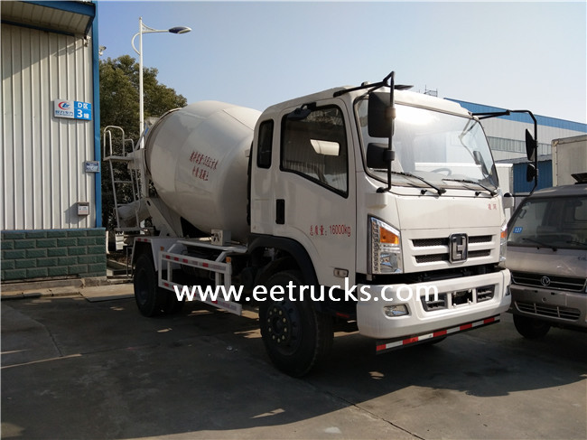 5 CBM Concrete Mixer Vehicles