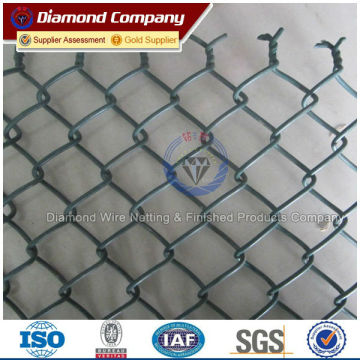 sports ground chain link fence