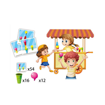 Interactive Kids' Toys and Games: Educational Learning with Customizable Family Board Games, Dessert Shop & Ice Cream Theme