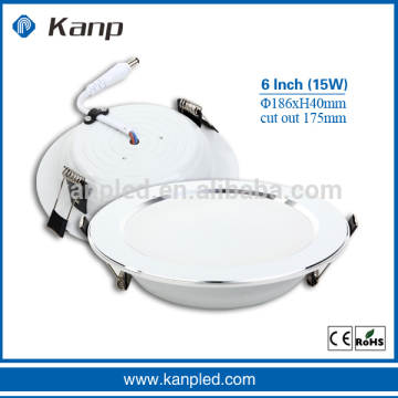 15W 6inch Circle Wall Mounted Fixture Led Downlight