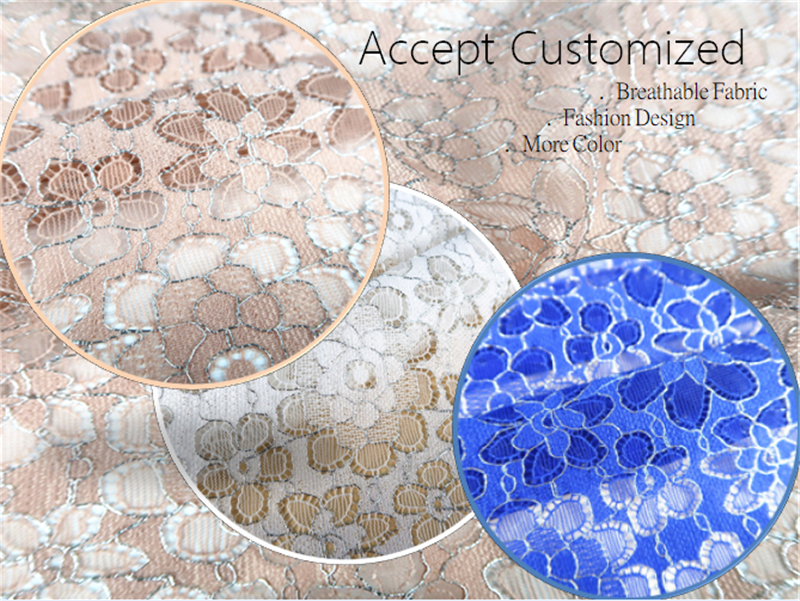 Filigree Lace Embroidery Fabrics