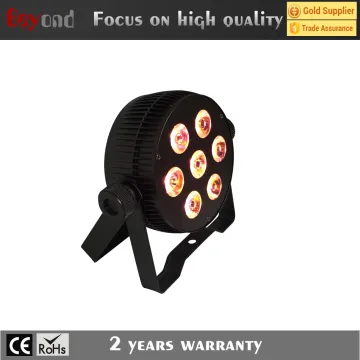 7x7*5in1 die-casting aluminum led par light, for movie as effect lights & lighting