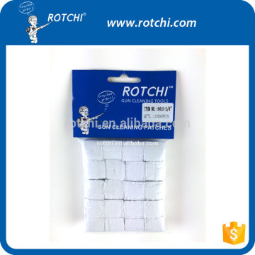 100% cotton cloth patches,gun cleaning patches , patches