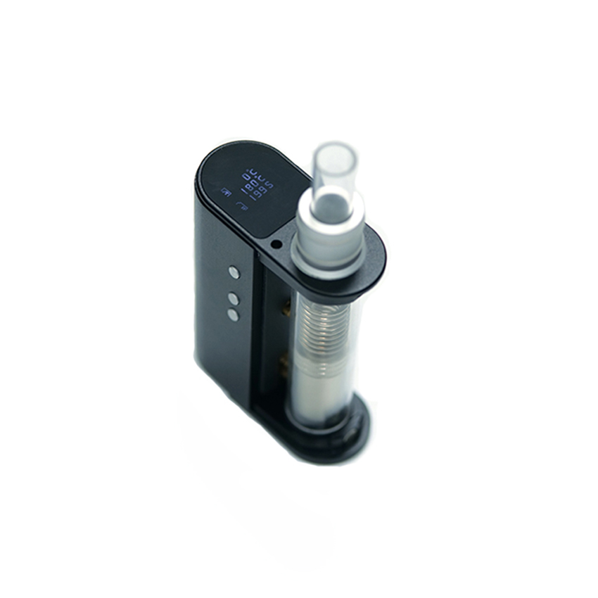 Pen style dry herb vaporiser