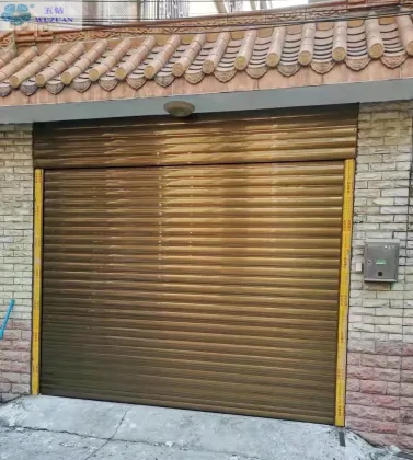 Outdoor Security Aluminium Roller Shutter Doors