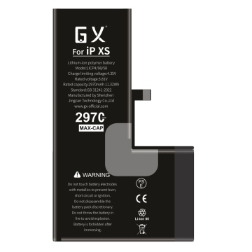 GX az Apple XS -hez, nagy kapacitású akkumulátorral