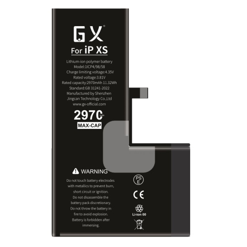 GX az Apple XS -hez, nagy kapacitású akkumulátorral