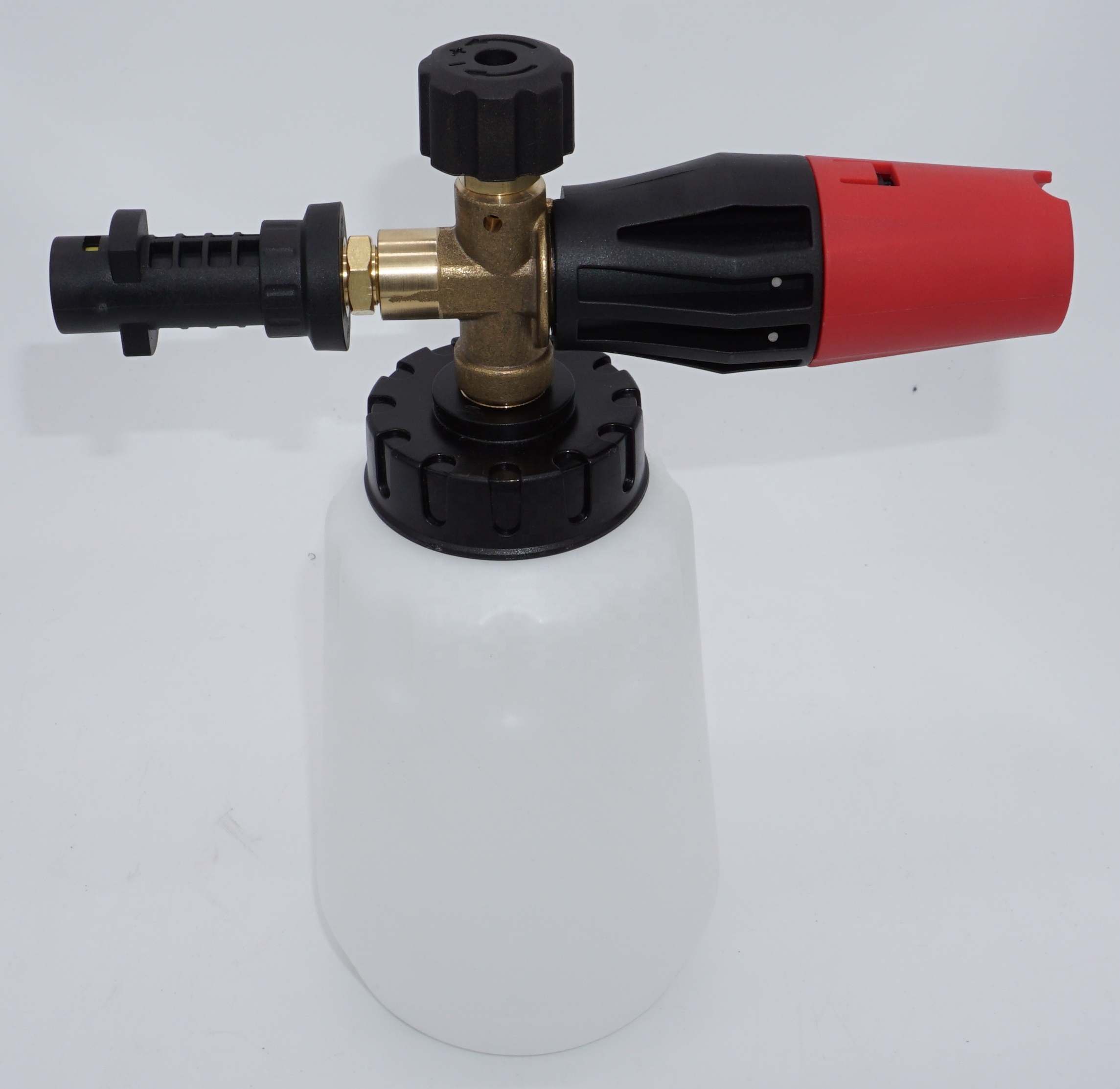 VODOOL 1L de alta pressão lavagem de carro pistola de espuma Automotor Automotor limpo de espuma de neve limpa Gerador de espuma de espuma 1/4 Conector rápido