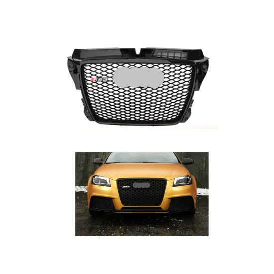 2008-2013 Audi A3 8P Front Bumper Grille - Honeycomb RS3 Style Upgrade
