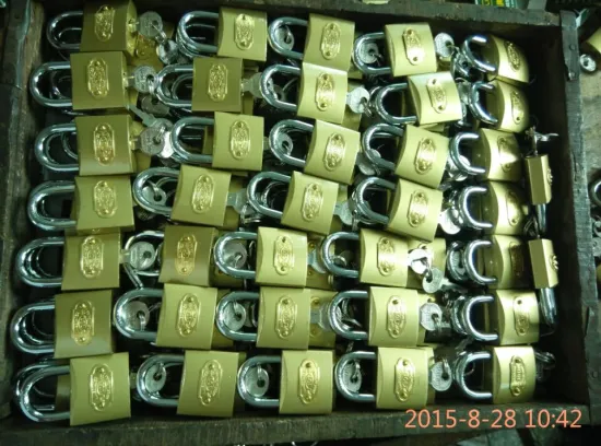 32MM Golden Colour Iron Padlock