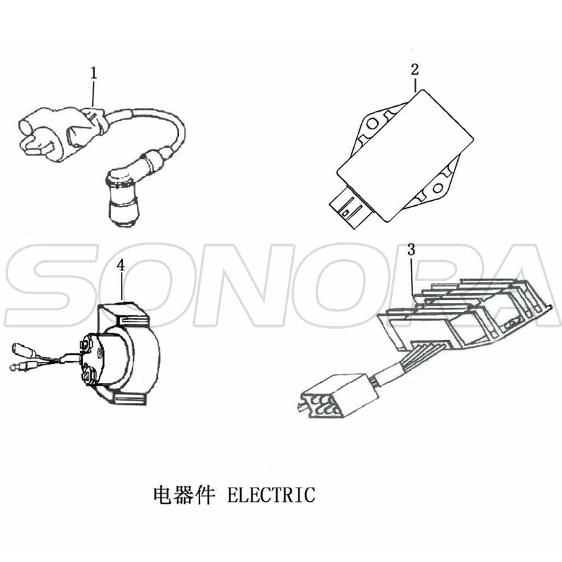 NC250 Engine CDI ELECTRIC