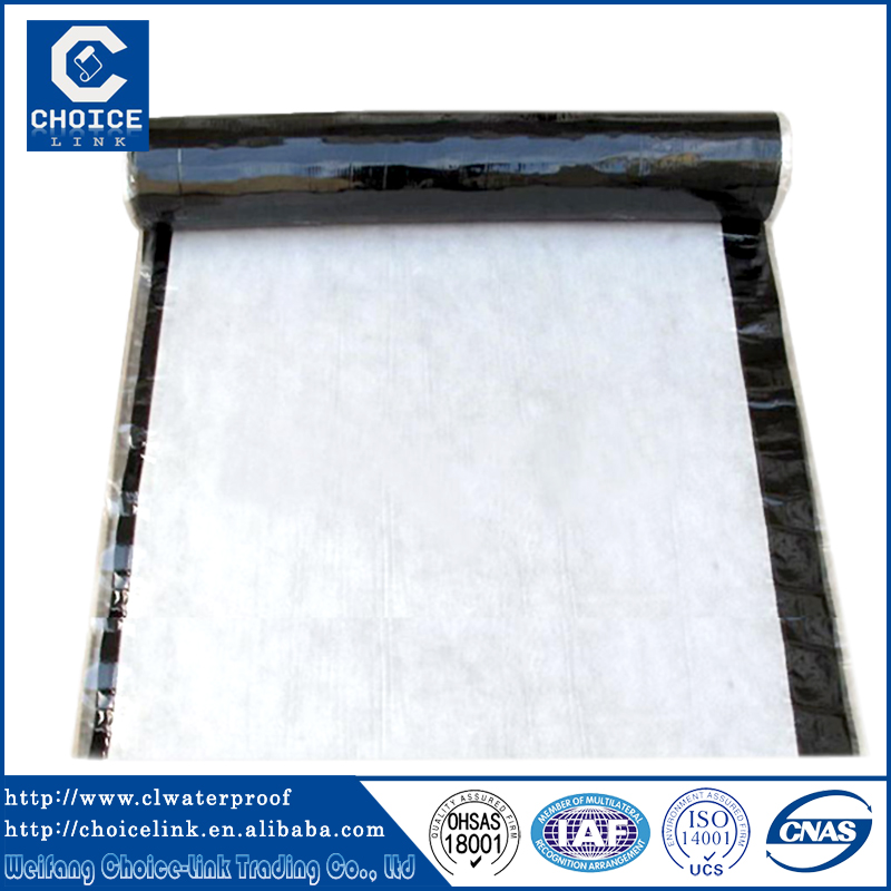 Polymer Self Adhesive Bitumen Roof Waterproofing Membrane, High Quality ...