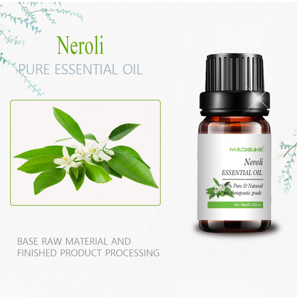 Neroli esencial Aceite de agua soluble para aromaterapia de perfume