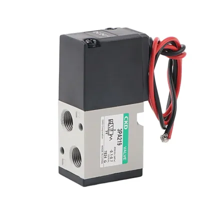 CKD Brand 4V210-08 DC 24V 12V 5-Way 2-Position Pneumatic Air Control Solenoid Valve