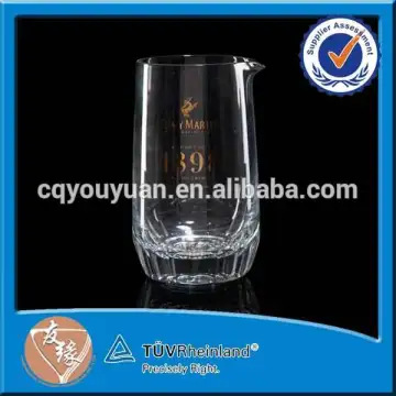 Custom design 480ml super white glass whiskey decanters for sale