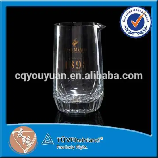 Custom design 480ml super white glass whiskey decanters for sale