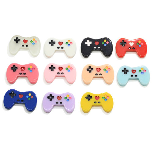 Kawaii Nachtlampje Game Controller Plat Hars Cabochons Craft Voor Gsm-hoesje Decoratie DIY Accessoires Versieringen