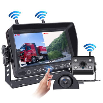 7′′ Rear View Wireless Car Backup Camera Reversing Aid For Rv/Truck
