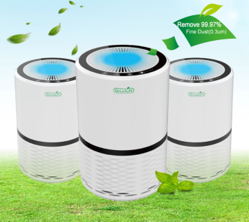 Portable air purifier with hepa and ionizer best for desktop