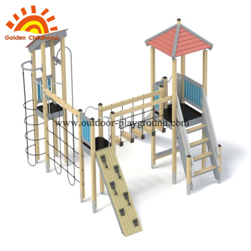 HPL outdoor playground  climb net