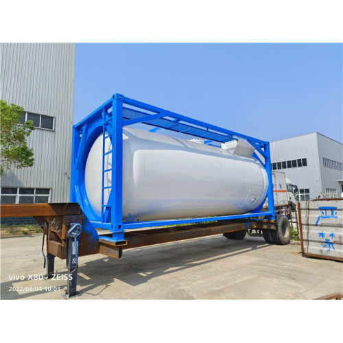 T50 20 pies de contenedor de tanque de cloro líquido