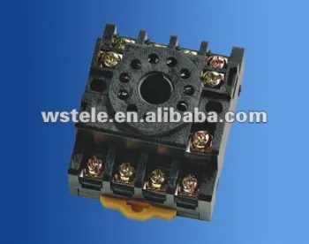 power relay socket/relay pin socket/plug relay socket PF113A