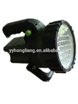 police hand lights