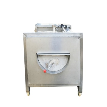 Vegetable Washer: Brush Roller Scallop Washer for Root Vegetables